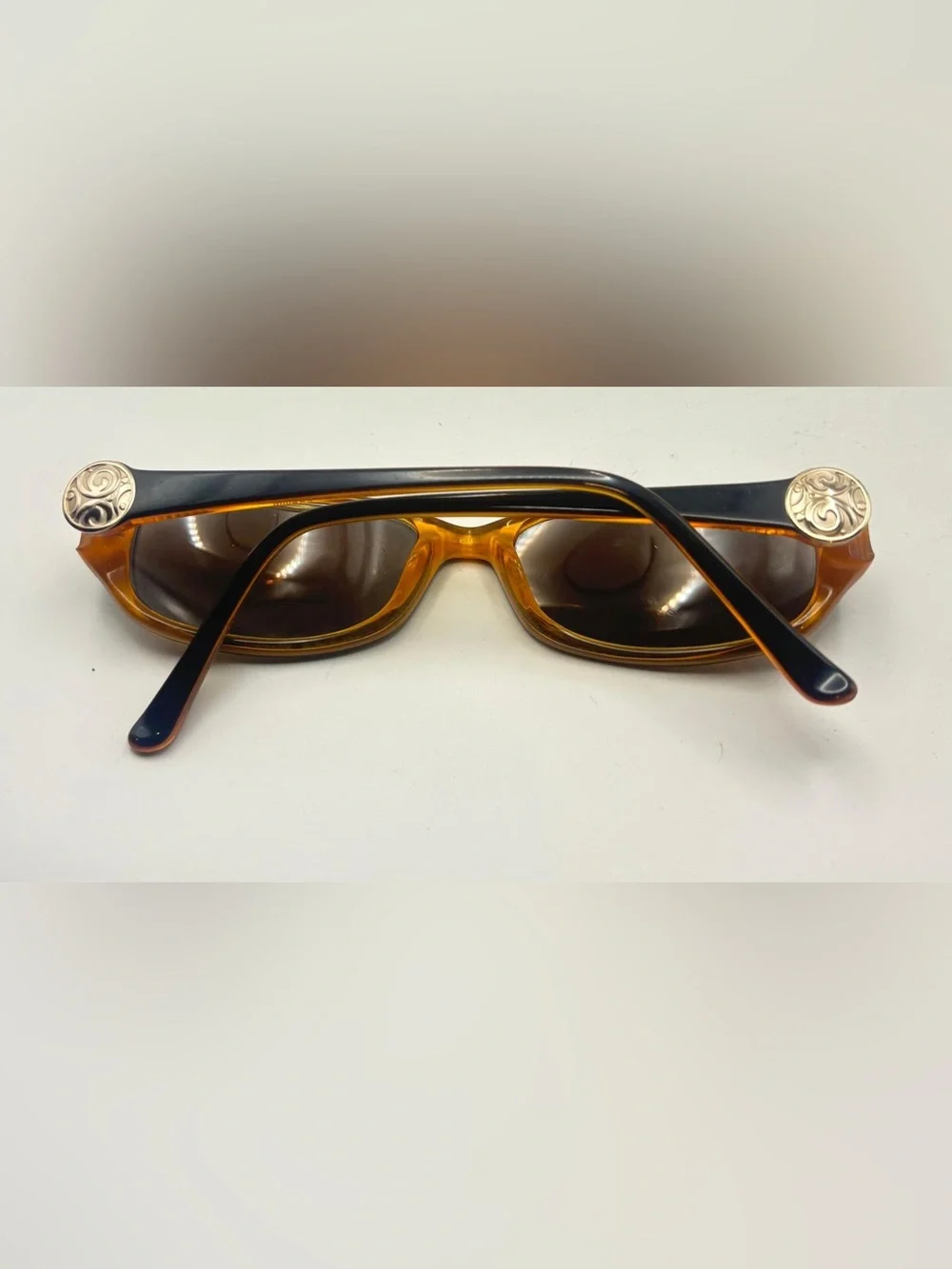 Parke PK4006 Brown Oval Sunglasses Frames Only